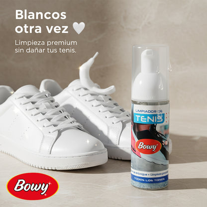 KIT BOWY TENIS BLANCOS PRO