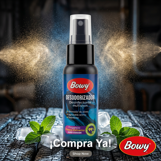 Desodorizador Bowy - Cascos Motos y Ciclas