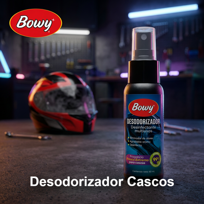 Desodorizador Bowy - Cascos Motos y Ciclas